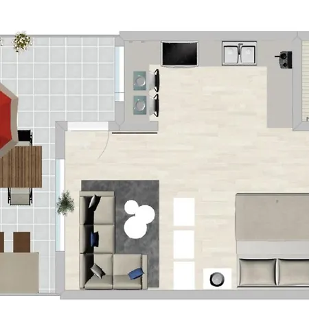 Butze Ferienapartment Mit Terrasse & Wlan & Parkplatz Apartman *