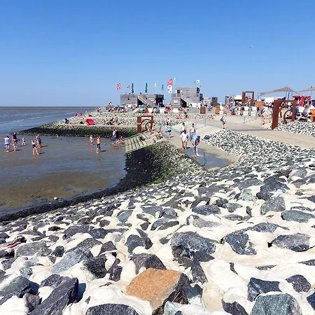 Daire Butze Ferienapartment Mit Terrasse & Wlan & Parkplatz Büsum